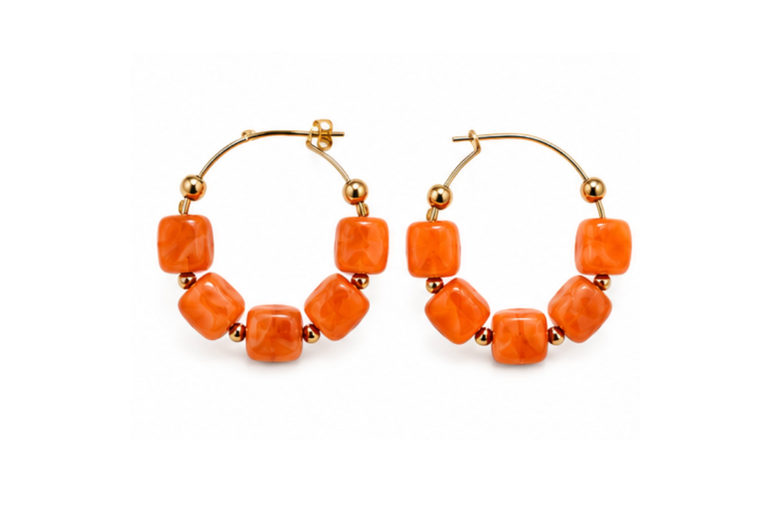 Pendientes Coral